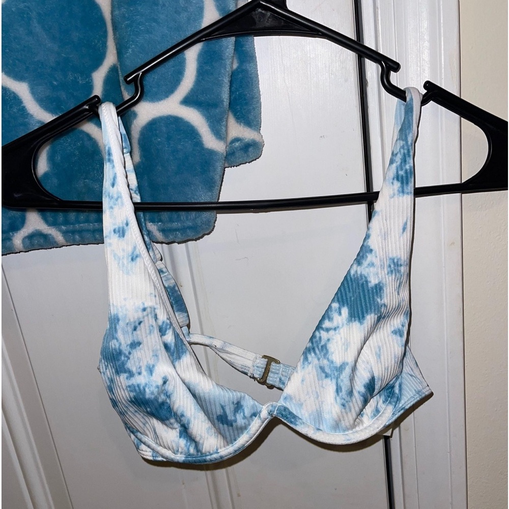 Hollister tie dye swim top